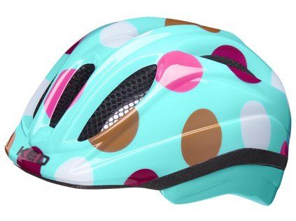 přilba KED Meggy II Trend XS dots retro 44-49 cm (Barva mint, Velikost S 46-51 cm)