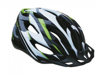 Cyklo helma SULOV® SPIRIT, černo-zelená (Helma velikost S)