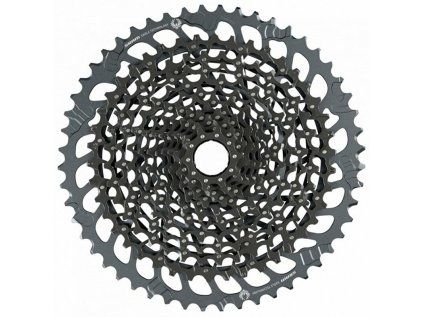 12-kazeta SRAM XG-1275 Eagle 10-52 zubů černá Lunar (Barva černá, Velikost 10-52)