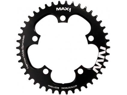 převodník MAX1 Narrow Wide BCD 110 mm 42z černý (Barva černá, Velikost 42z)