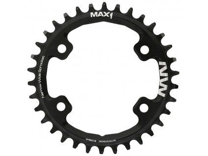 převodník MAX1 Narrow Wide SHIMANO 34z černý (Barva černá, Velikost 34z)