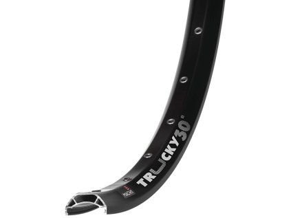 ráfek MACH1 27,5" Trucky 30 disc 32děr/1nýt černý (Velikost 32 děr)