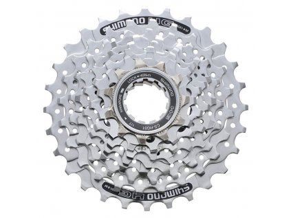 8-kazeta SHIMANO CS-HG51 11-28 zubů, stříbrná, v krabičce (Velikost 11-28)