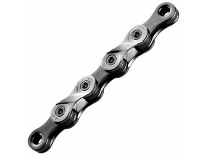 řetěz KMC X-9 stř/šedý v krabičce 114 čl. (Velikost 9sp)