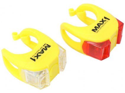 sada blikaček MAX1 Cropp, žlutá (Barva žlutá, Velikost bateriové)