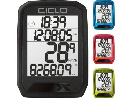 Tachometr CicloSport Protos 213 bezdrátový (Barva Green)