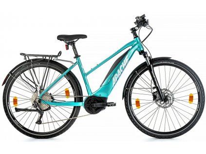 APACHE Matta 1 Bosch Tour 13,4 Ah 28" 2023 (Barva tyrkysová, Velikost M (17") - výška postavy od cca 157 cm do cca 182cm)
