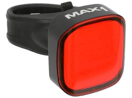 blikačka zadní MAX1 Sirius USB (Barva černá, Velikost dobíjecí)