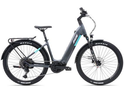 APACHE Rio Grande Bosch CX 27,5" Touring antracitová (Kapacita baterie 800 Wh / 22,2 Ah, Velikost S(15") -od 155 cm do cca 168 cm)