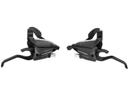 Řazení SHIMANO Altus ST-EF500-7L černé, 2x7 speed, pár (Barva černá, Velikost 7sp)