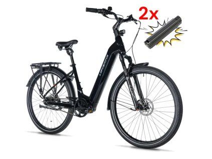 Leader Fox TERTIUM 2025 2x 15Ah/540WH (Barva BLACK SHINY, Velikost 16,5")