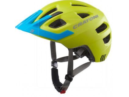 Dětská helma CRATONI Maxster Pro (Barva Lime/Blue Matt, Velikost XS/S (46-51cm))