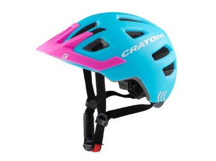 Dětská helma CRATONI Maxster Pro (Barva Blue/Pink Matt, Velikost S/M (51-56cm))