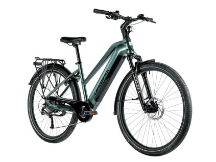 Leader Fox SANDY dámské 28" 20 Ah 2024 (Barva GREEN BOTTLE, Velikost 16,5")