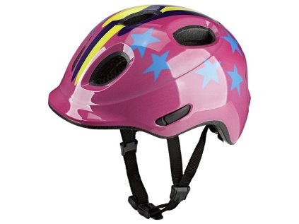 Přilba KED Meggy Spark (Barva růžová / Stellar Stripes Pink, Velikost S / 45-50 cm)