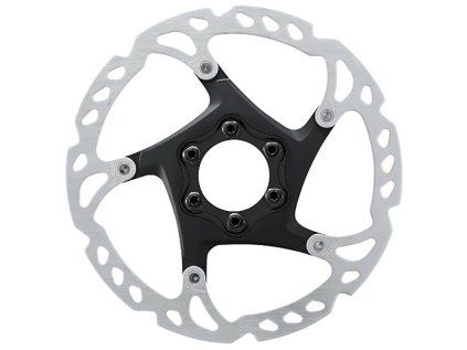 brzdový kotouč SHIMANO Deore XT SM-RT76 160mm 6 děr, v krabičce (Barva 6 děr, Velikost 160mm)