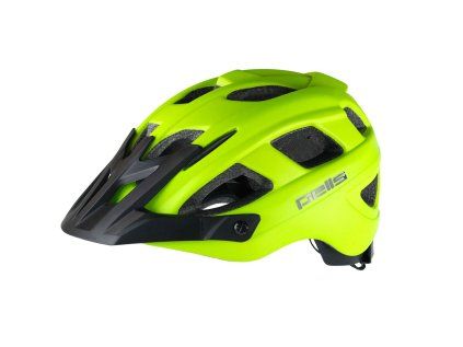 Helma PELLS Wasp Green/Black (barva Green/Black, velikost L (58-61 cm))
