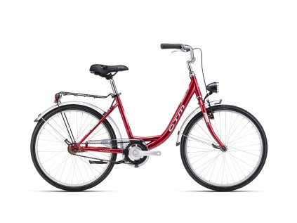 CTM SANDRA 24" 2025 (Barva červená / stříbrná, Velikost 16")