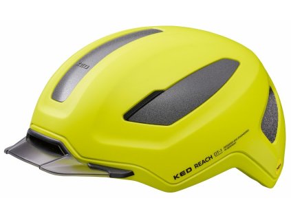 Přilba KED Reach DT-1 MIPS (Barva yellow green matt, Velikost L 58-62 cm)