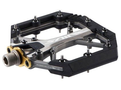 Pedály SHIMANO Saint PD-G8040 Flat (Barva černá, Velikost SPD)