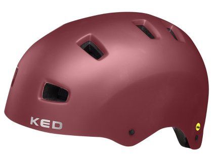 KED Citro MIPS (Barva vínová, Velikost L / 57-62 cm)