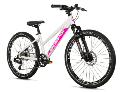 Leader Fox CAPITAN GIRL 24" 2027 (Barva bílá/růžová, Velikost 14")