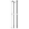 drát MACH1 nerez stříbrný 272mm (Velikost 272mm)