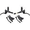 Brzda kotoučová SHIMANO Deore M6100 p+z (750+1600 mm) komplet bez kotoučů, (zadní J-kit) (Barva černá)