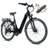 Leader Fox SAGA 28" 540 Wh 2026 (Barva Black shiny, Velikost 20")